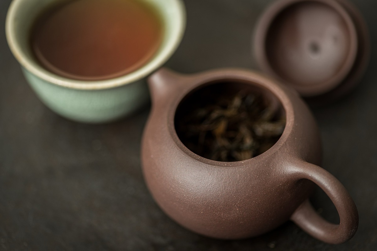 Yixing clay teapot